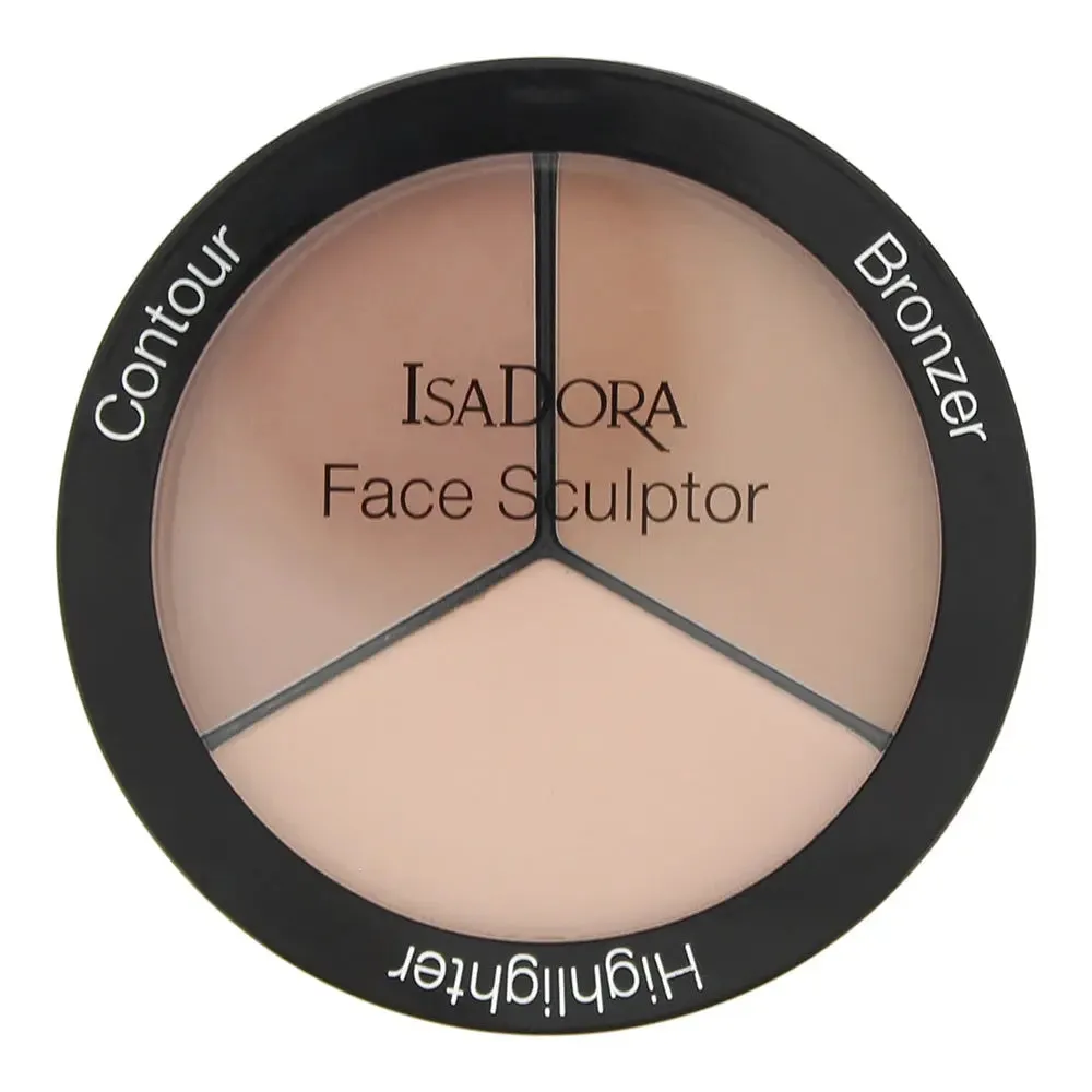 Isadora Face Contour Bronzer/Highlighter/Contour 03 Nude 18g