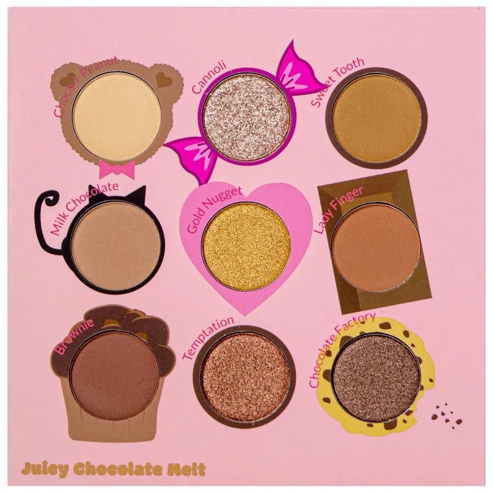 JUICY NINE PALETTE - 04 Juicy Chocolate Melt