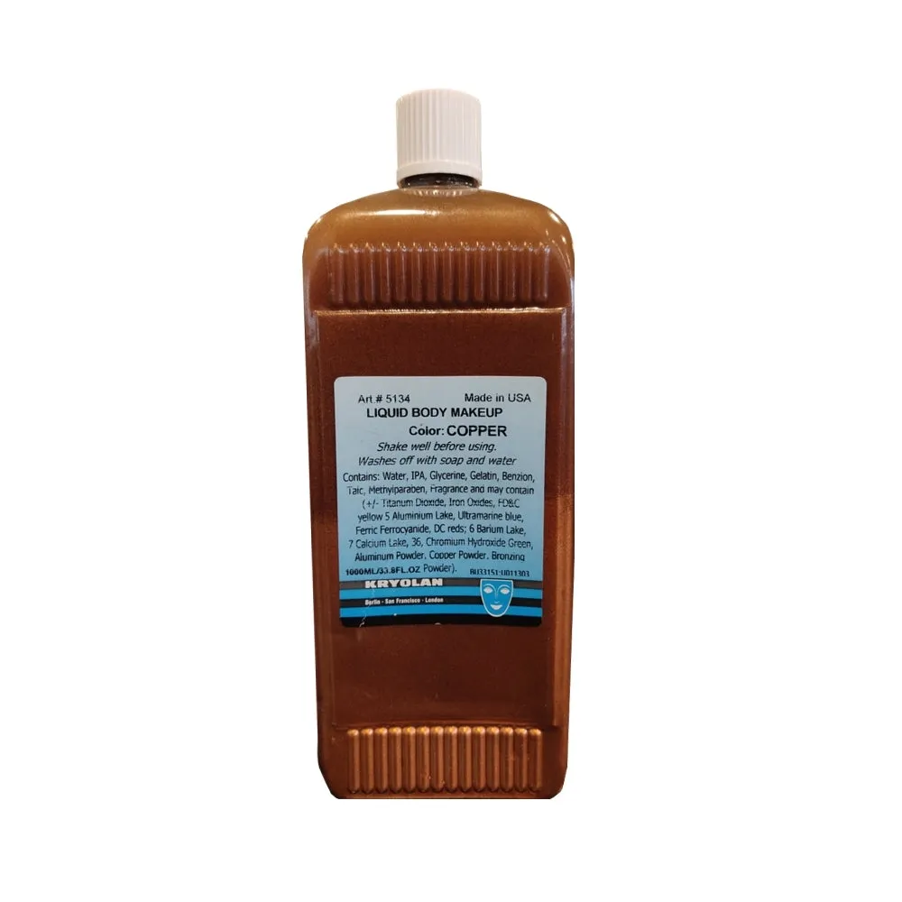Kryolan Liquid Body Makeup Copper