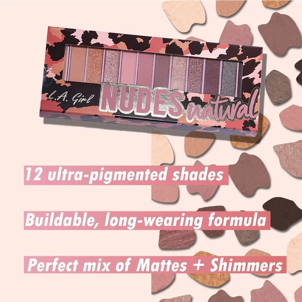 LA Girl Nudes Eyeshadow Natural 12g