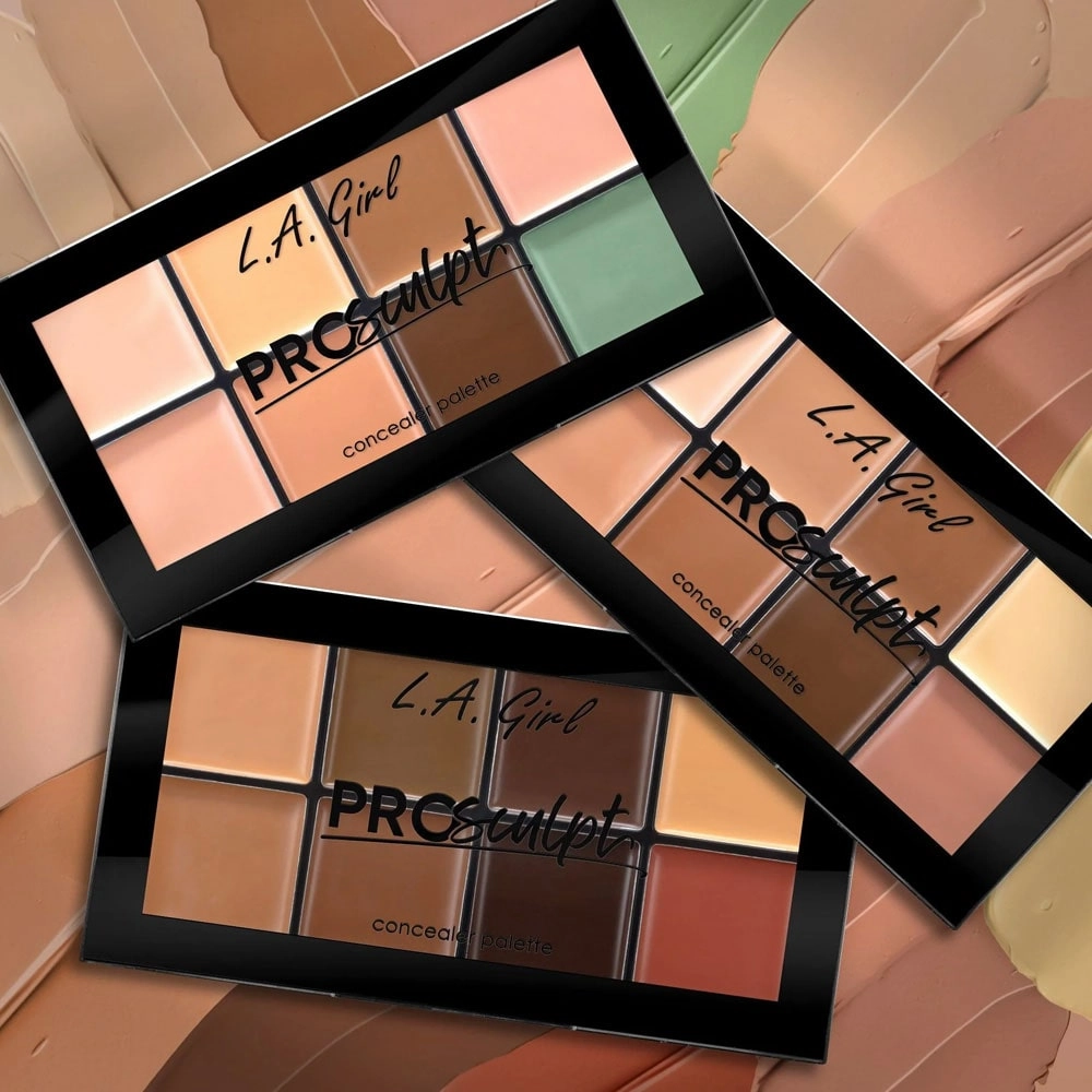 LA Girl Pro Sculpt Concealer Palette Medium