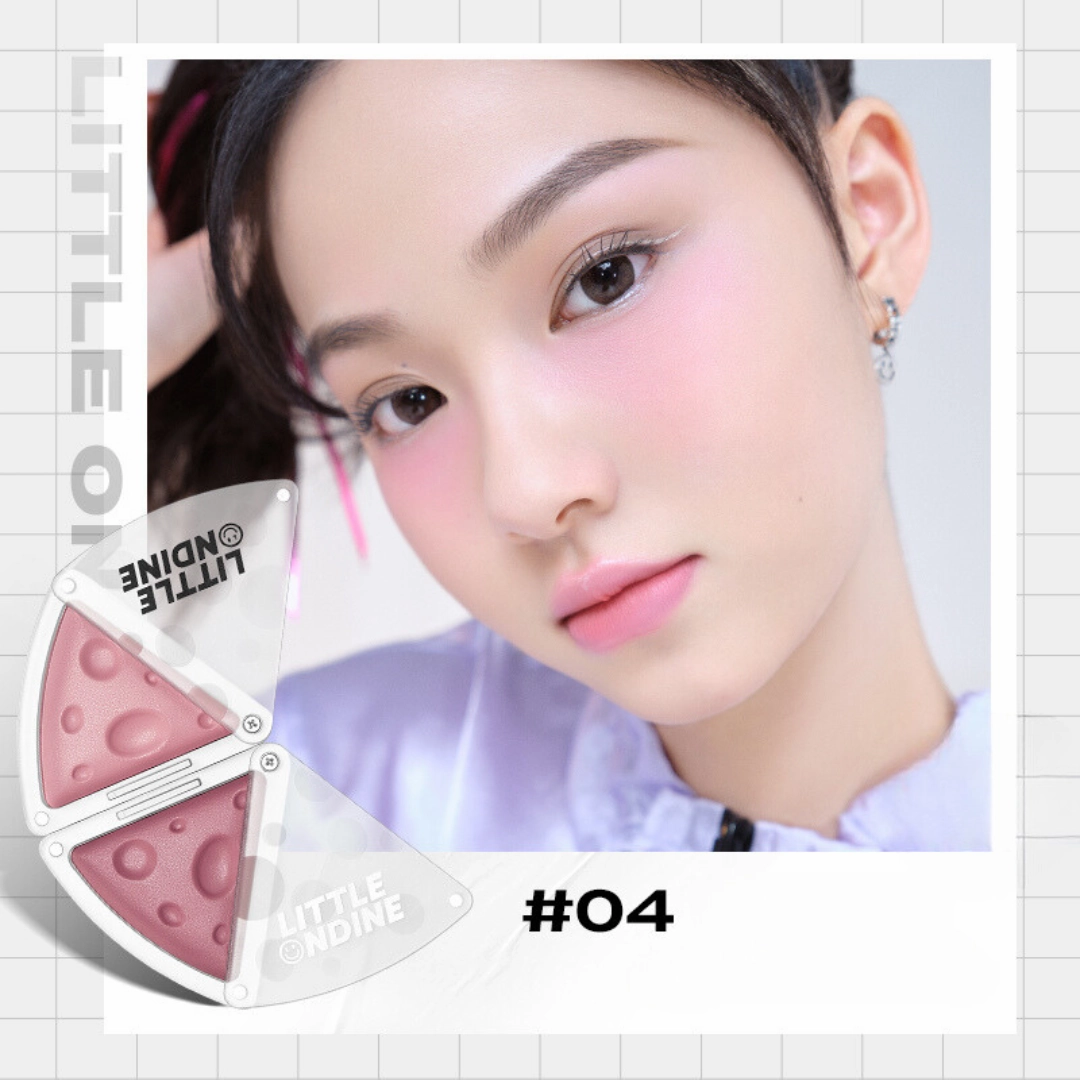 LittleOndine Mini Dual-Tone Cheek Palette