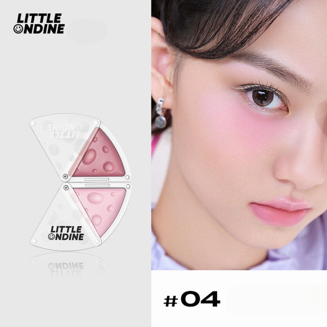 LittleOndine Mini Dual-Tone Cheek Palette