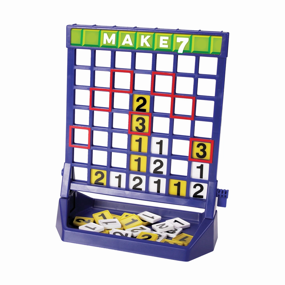 Make 7 Strategic Number Matching Board Game