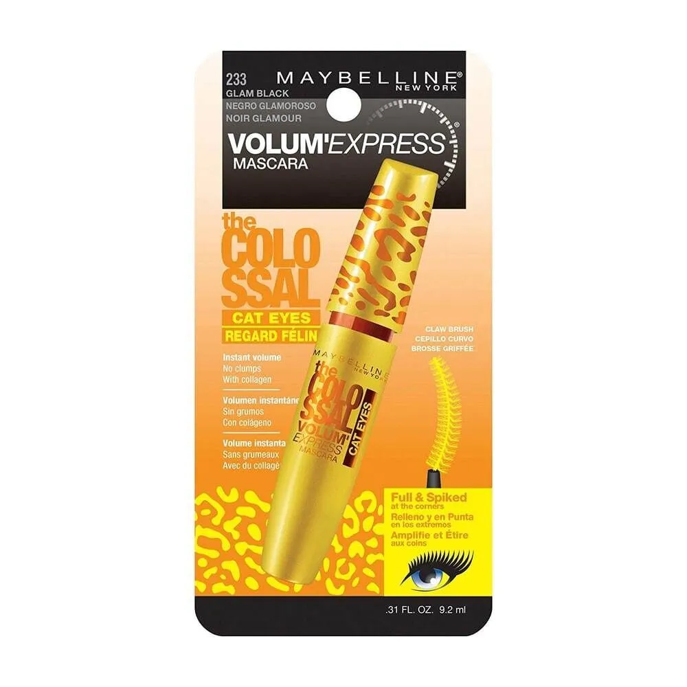 Maybelline Colossal Cat Eyes Mascara 233 Glam Black 9.2ml