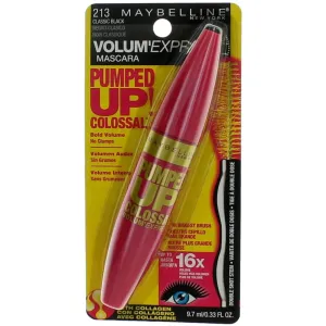 Maybelline Women's Mascara - Pumped Up Colossal Volum' Express, 213 Classic Black