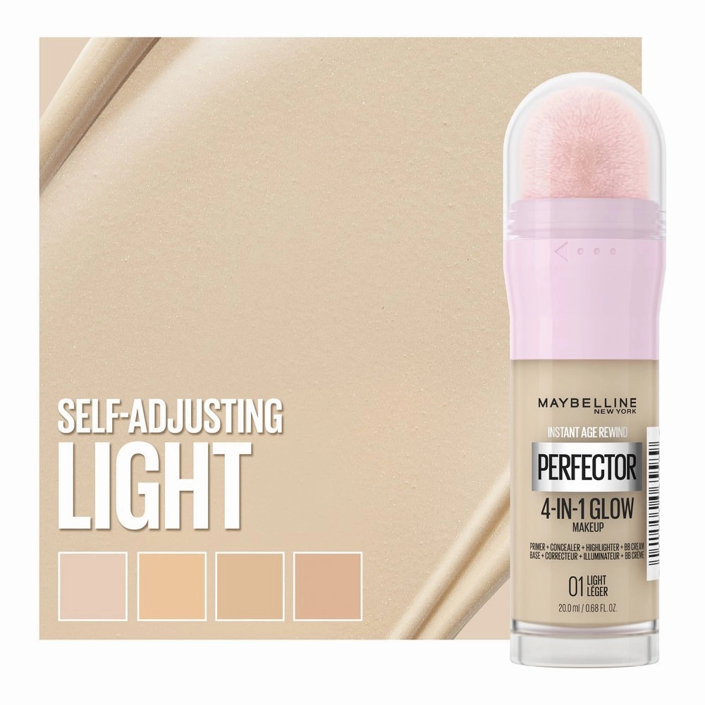 Maybelline Instant Anti Age Perfector 4-In-1 Glow Makeup 01 Light 20ml