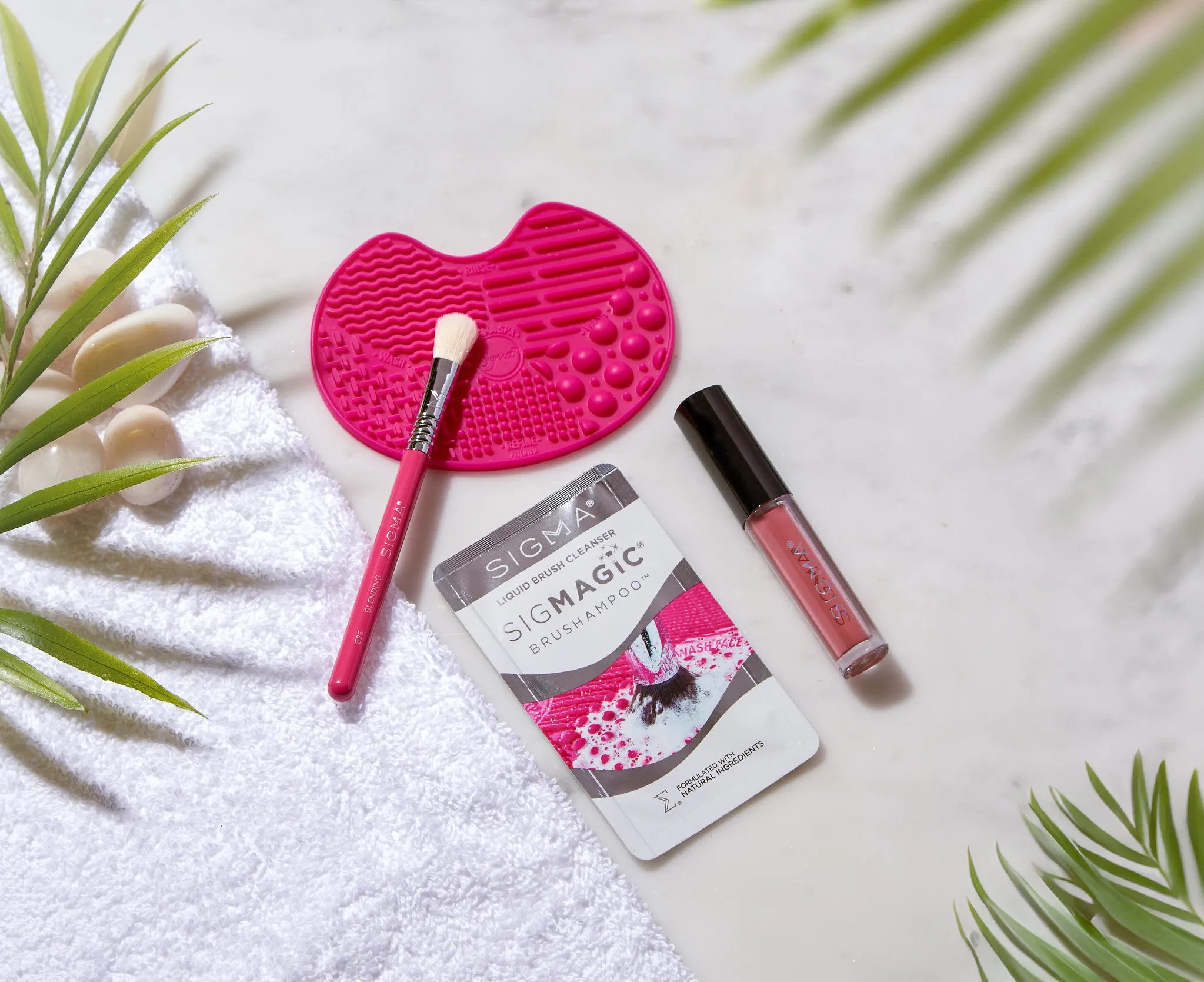Mini Sigma Spa® Brush Cleaning Mat