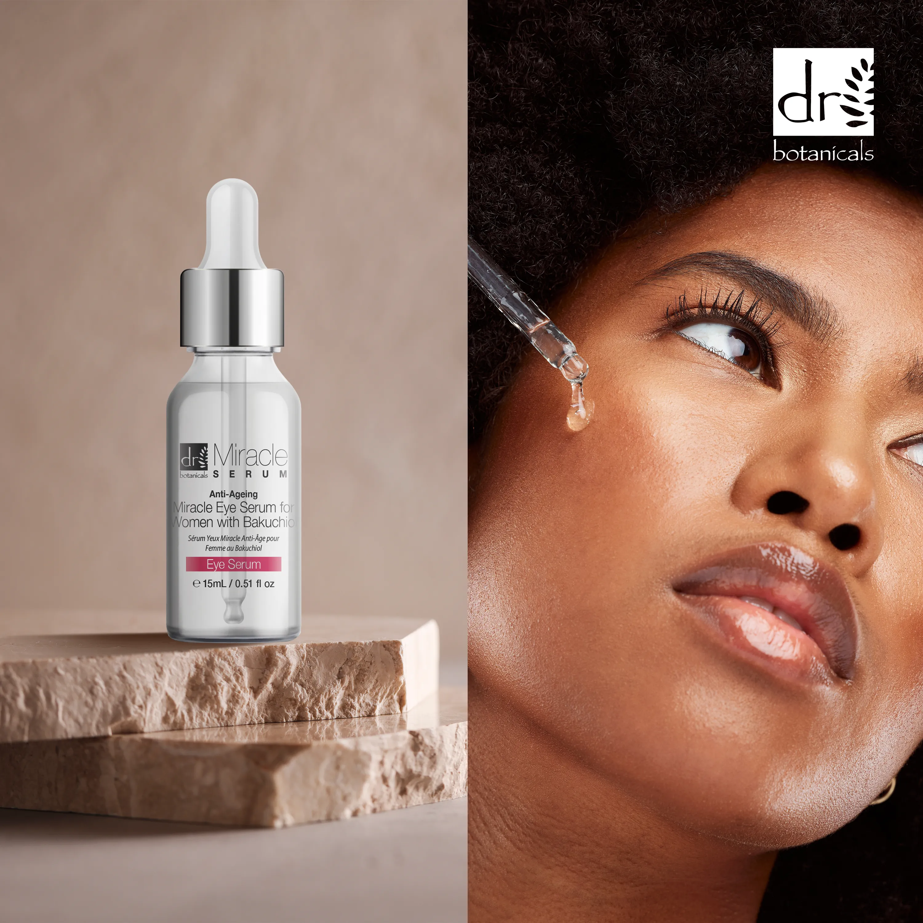 Miracle Serum Anti-Ageing Miracle Eye Serum for Women with Bakuchiol 15ml