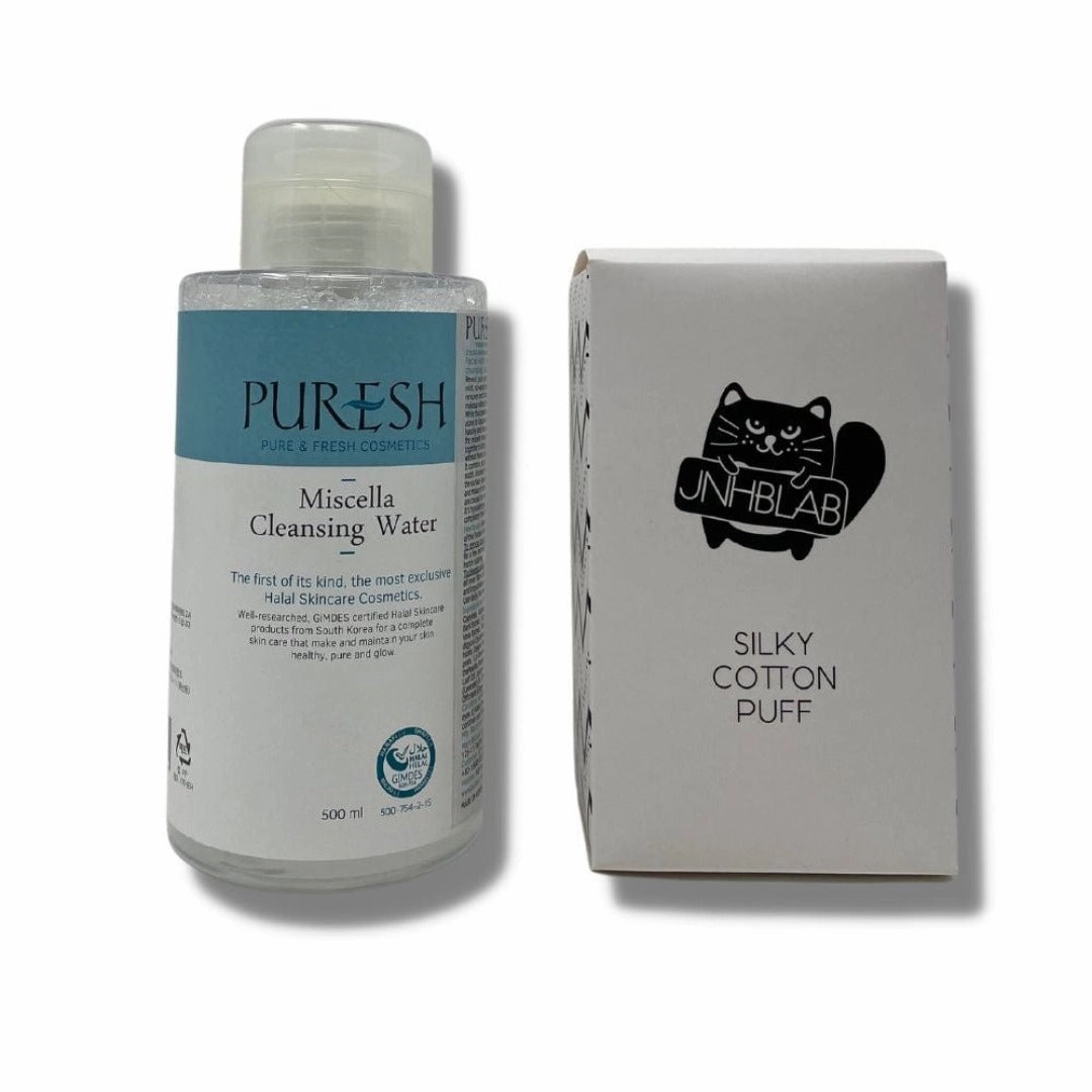 Miscella Cleansing Water   BONUS Silky Cotton Puff