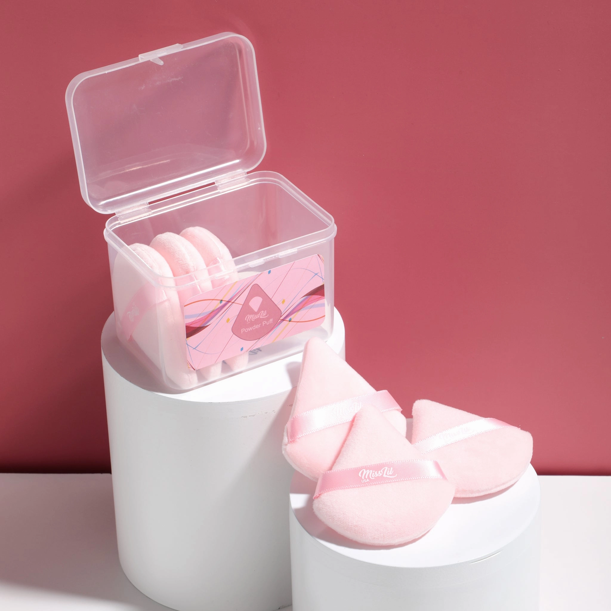 MISS LIL - POWDER PUFF (BOX SET 6 PCS)- 1PC