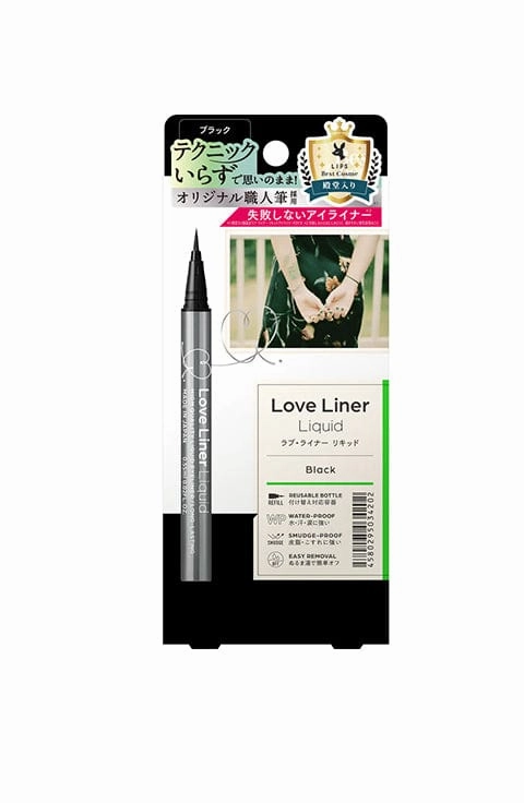 MSH Love Liner Liquid Eyeliner Pen Waterproof from Japan Black