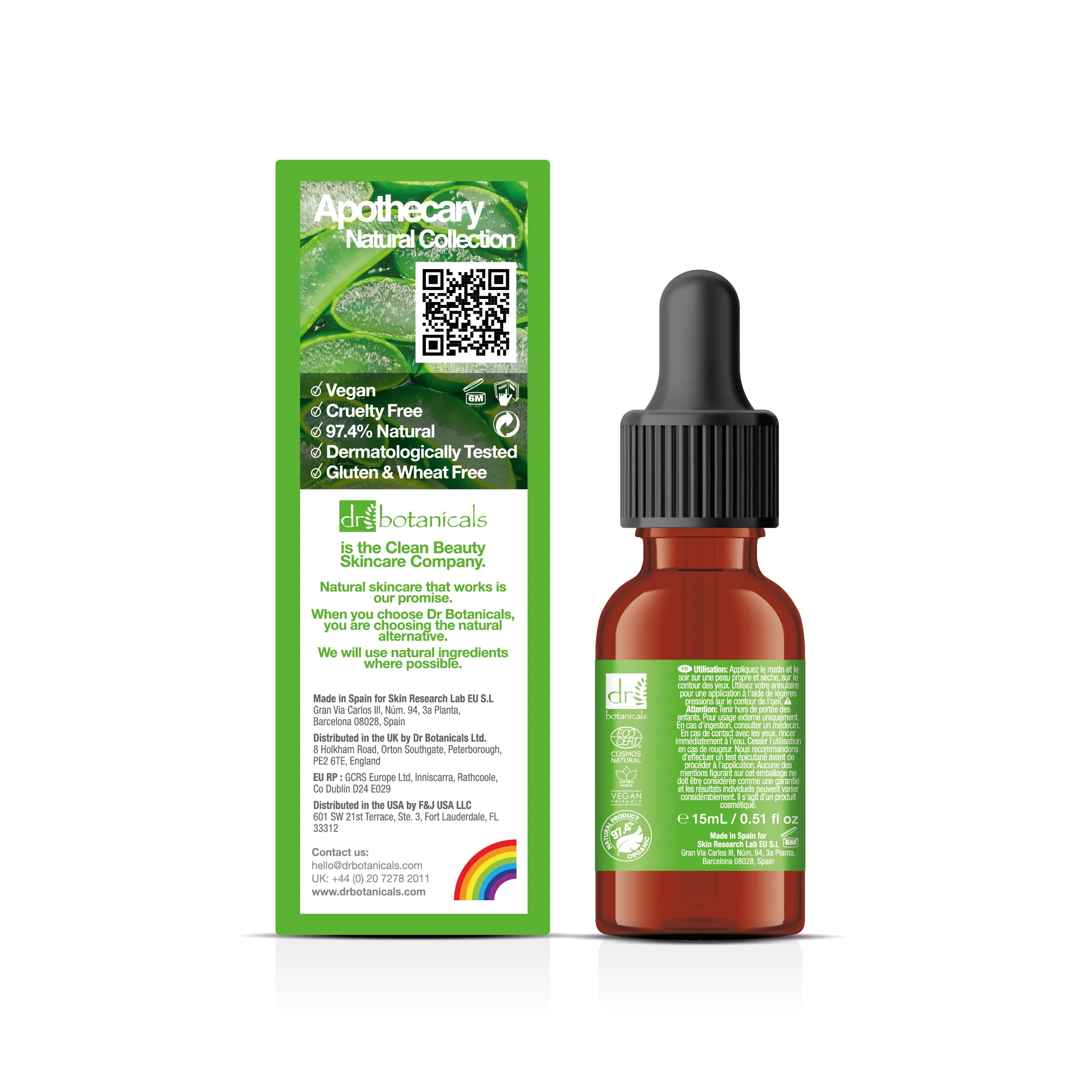 Plant Based Bakuchiol Retinol Night Serum with Aloe Vera
