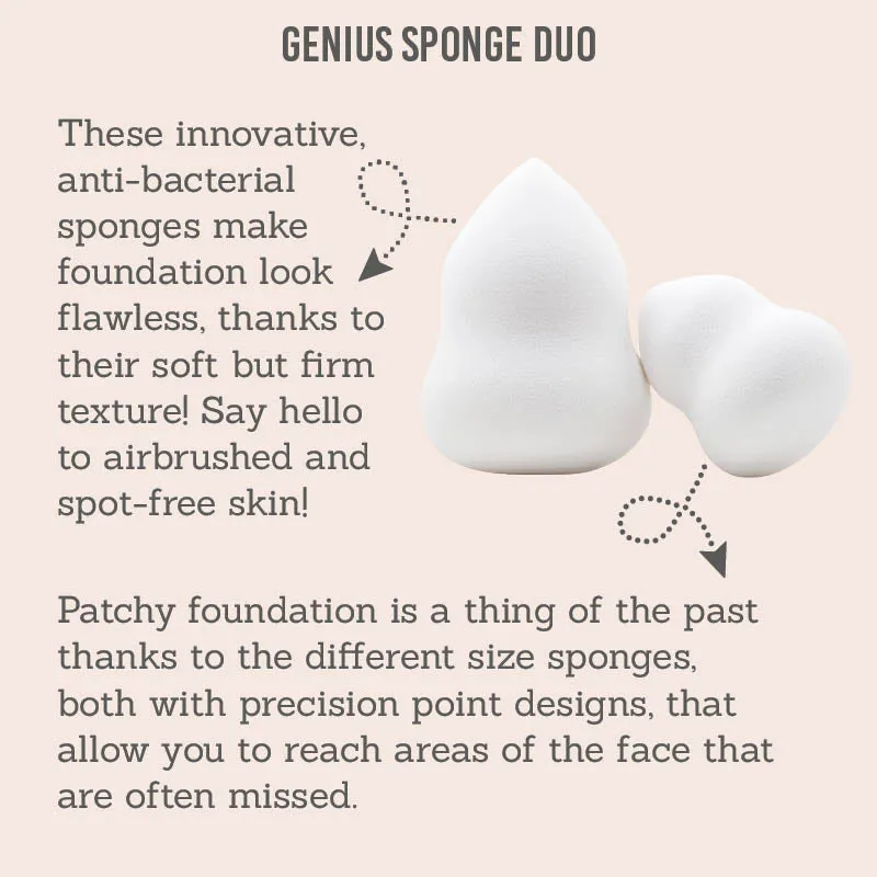 Pure Luxury Makeup Sponge Duo