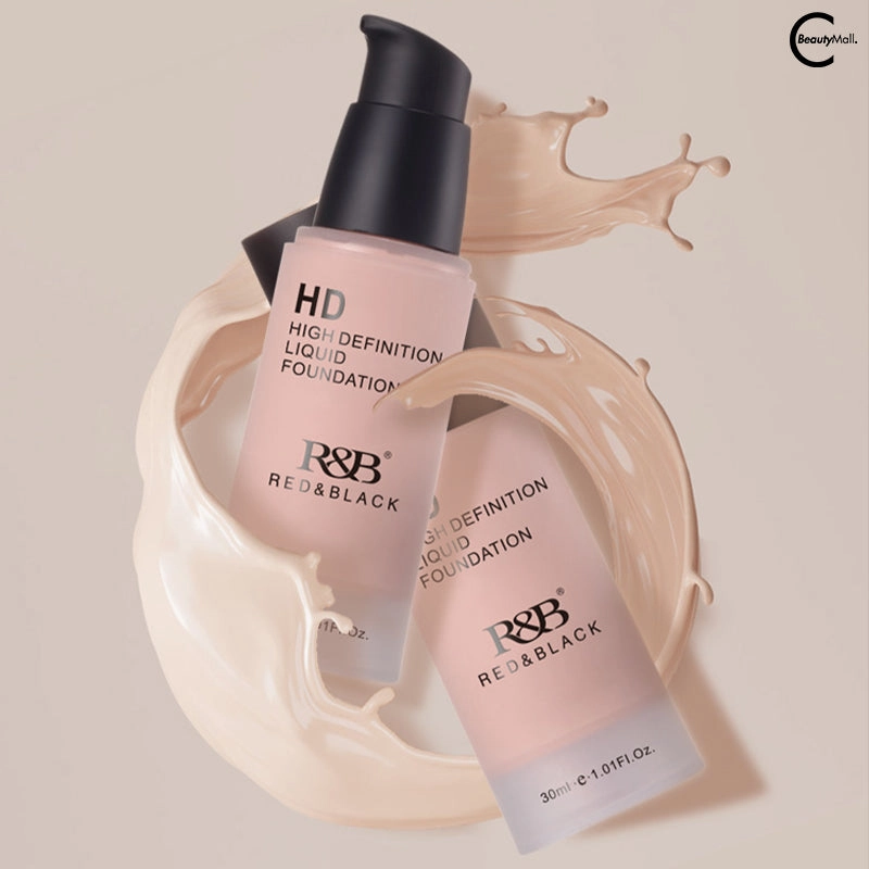 RED & BLACK Mineral HD Liquid Foundation