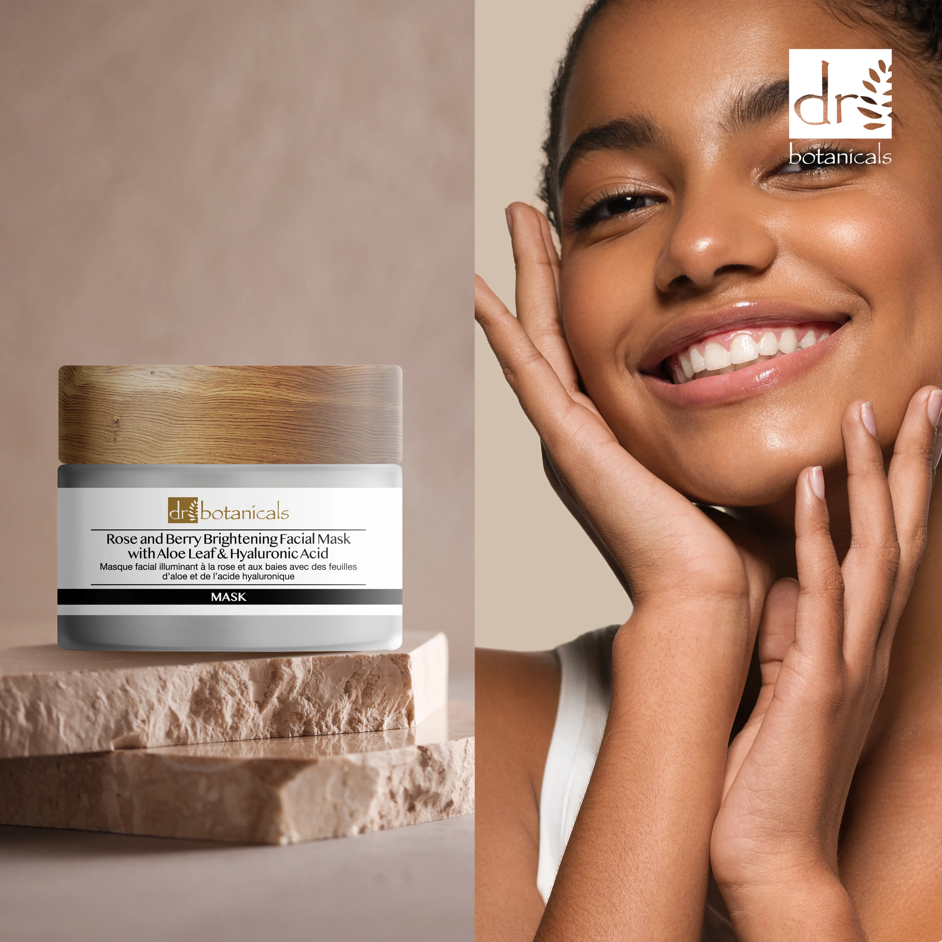 Rose & Berry Brightening Facial Mask 50ml