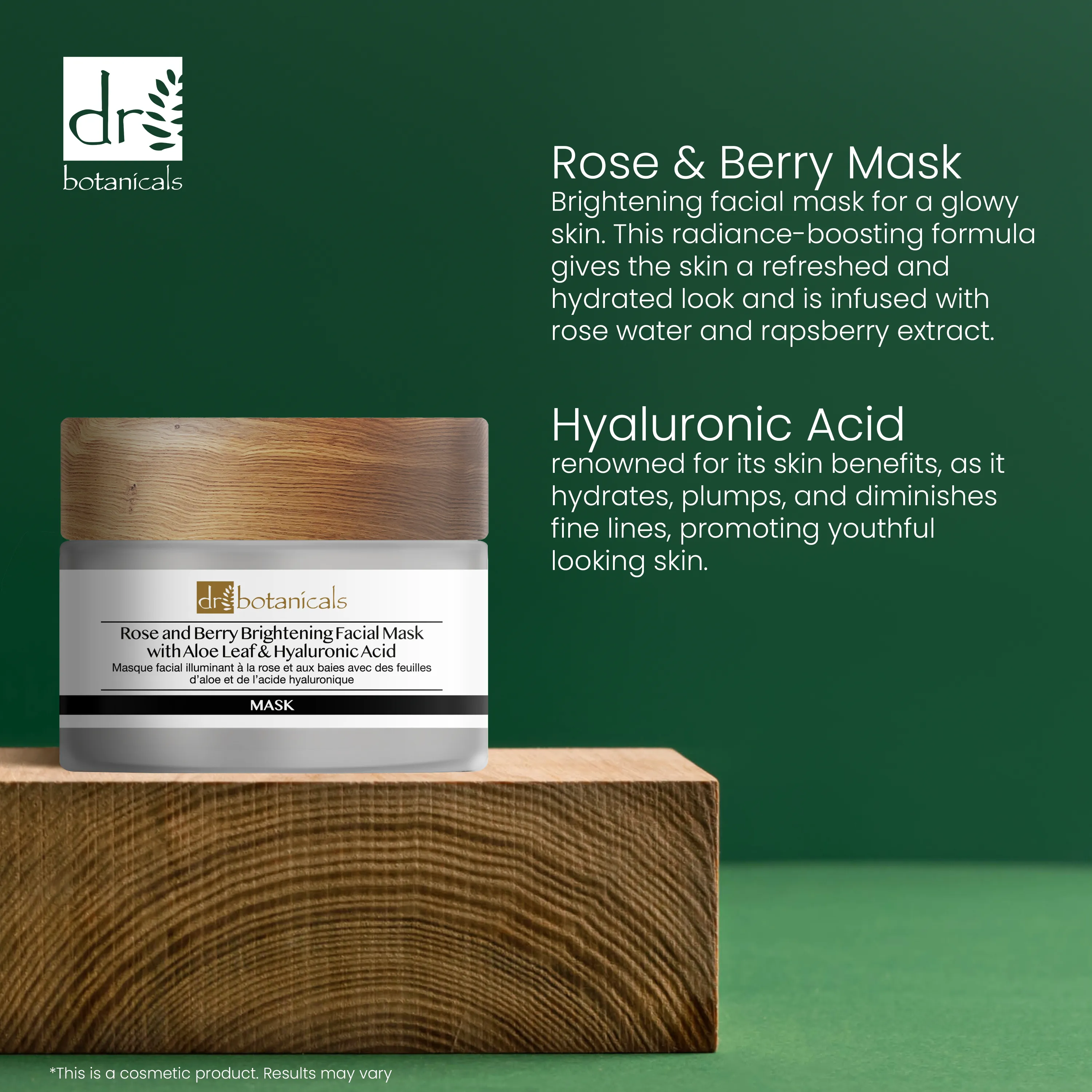 Rose & Berry Brightening Facial Mask 50ml