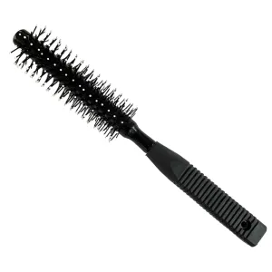 Round Tip Wooden Round Brush with Plastic Handle