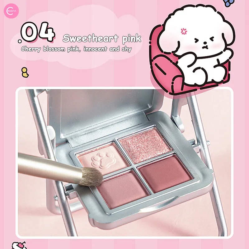 SANFU MYY Mobile Stand 4-Color Eyeshadow Palette