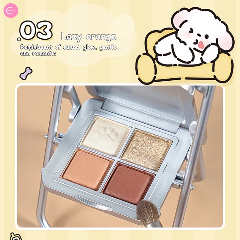 SANFU MYY Mobile Stand 4-Color Eyeshadow Palette