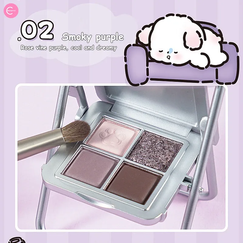 SANFU MYY Mobile Stand 4-Color Eyeshadow Palette