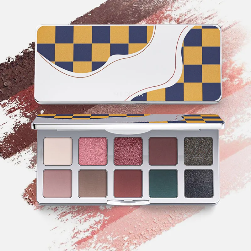 Shedella Checkerboard Ten-Color Eyeshadow Palette