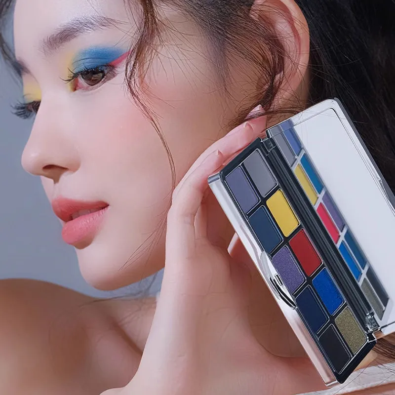 Shedella Checkerboard Ten-Color Eyeshadow Palette