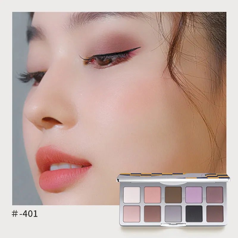 Shedella Checkerboard Ten-Color Eyeshadow Palette