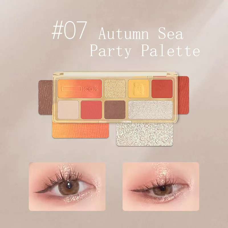 Shedella Egyptian Doll 8-Color Eyeshadow Palette