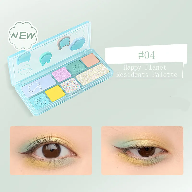 Shedella Egyptian Doll 8-Color Eyeshadow Palette