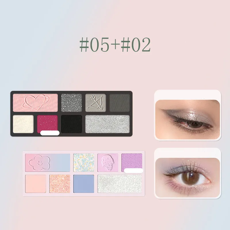 Shedella Egyptian Doll 8-Color Eyeshadow Palette