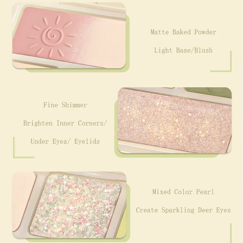 Shedella Egyptian Doll 8-Color Eyeshadow Palette