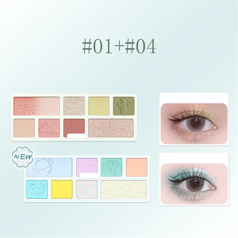 Shedella Egyptian Doll 8-Color Eyeshadow Palette