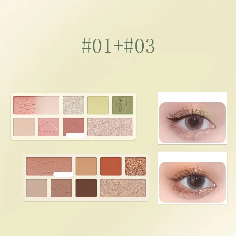 Shedella Egyptian Doll 8-Color Eyeshadow Palette