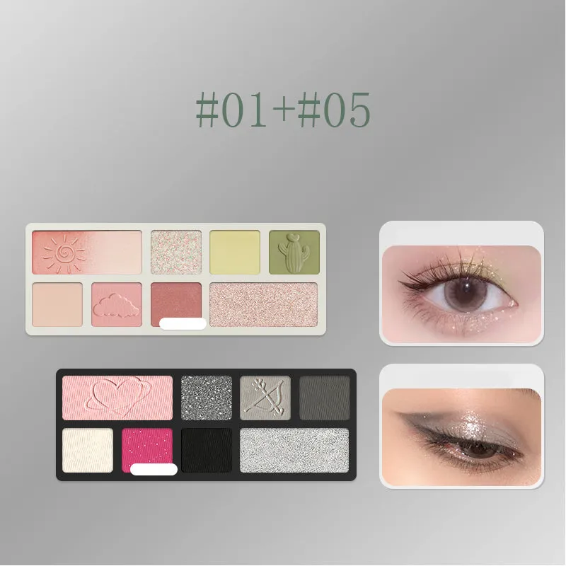 Shedella Egyptian Doll 8-Color Eyeshadow Palette