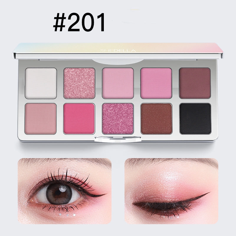 Shedella Dreamy Colorful Ten-Color Eyeshadow Palette