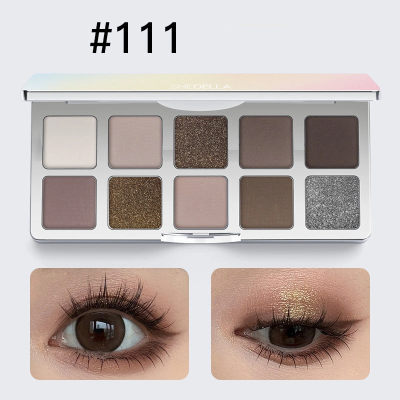 Shedella Dreamy Colorful Ten-Color Eyeshadow Palette