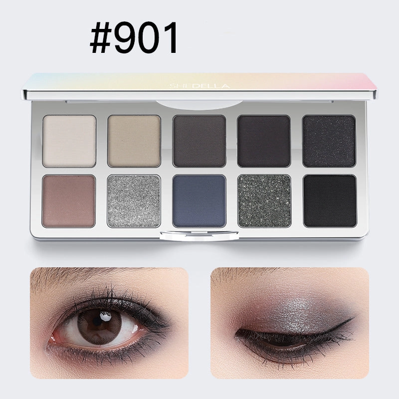 Shedella Dreamy Colorful Ten-Color Eyeshadow Palette