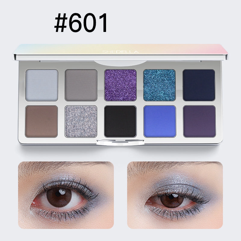 Shedella Dreamy Colorful Ten-Color Eyeshadow Palette