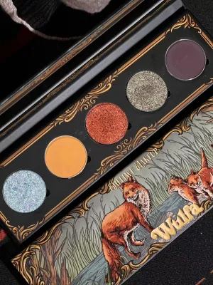Shellwe Makeup Wulfa Sparkling Pearl Chameleon Five-Color Eyeshadow Palette - Wolf Palette