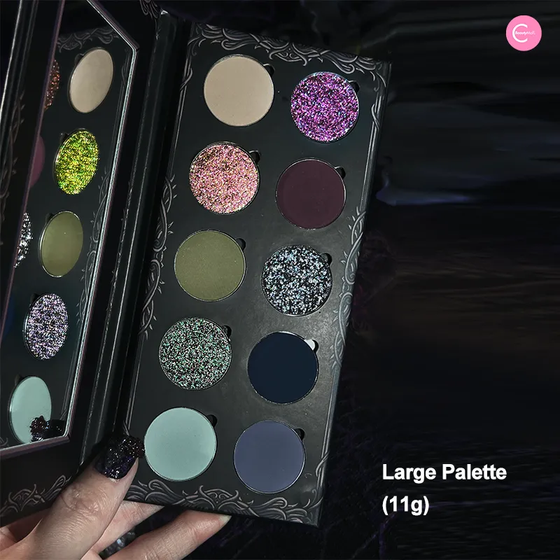 Shellwe Makeup x freya86 Collaboration Somber Garden Prismatic Chameleon Eyeshadow Palette