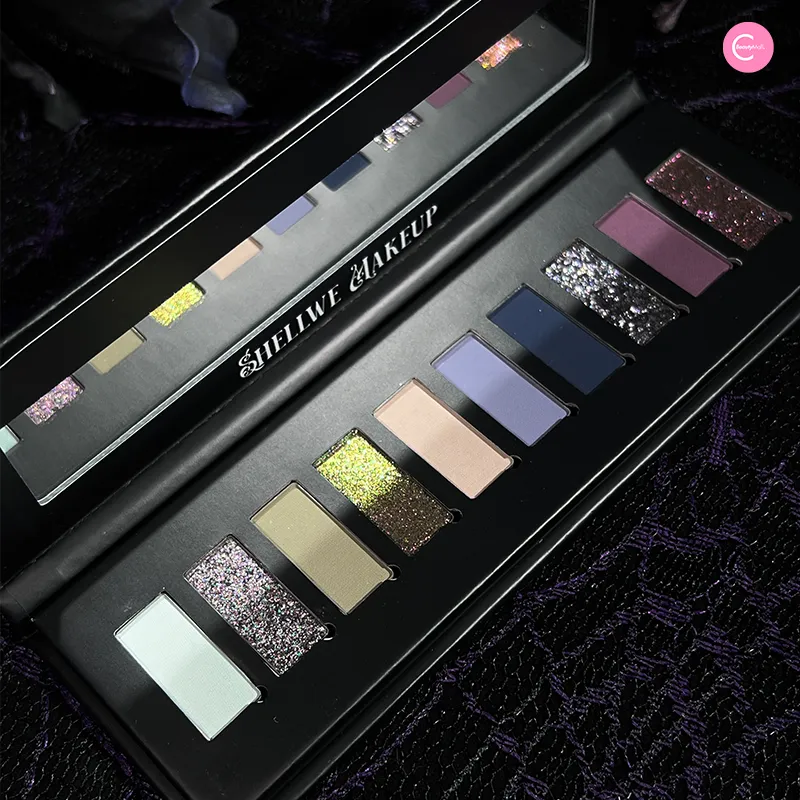 Shellwe Makeup x freya86 Collaboration Somber Garden Prismatic Chameleon Eyeshadow Palette
