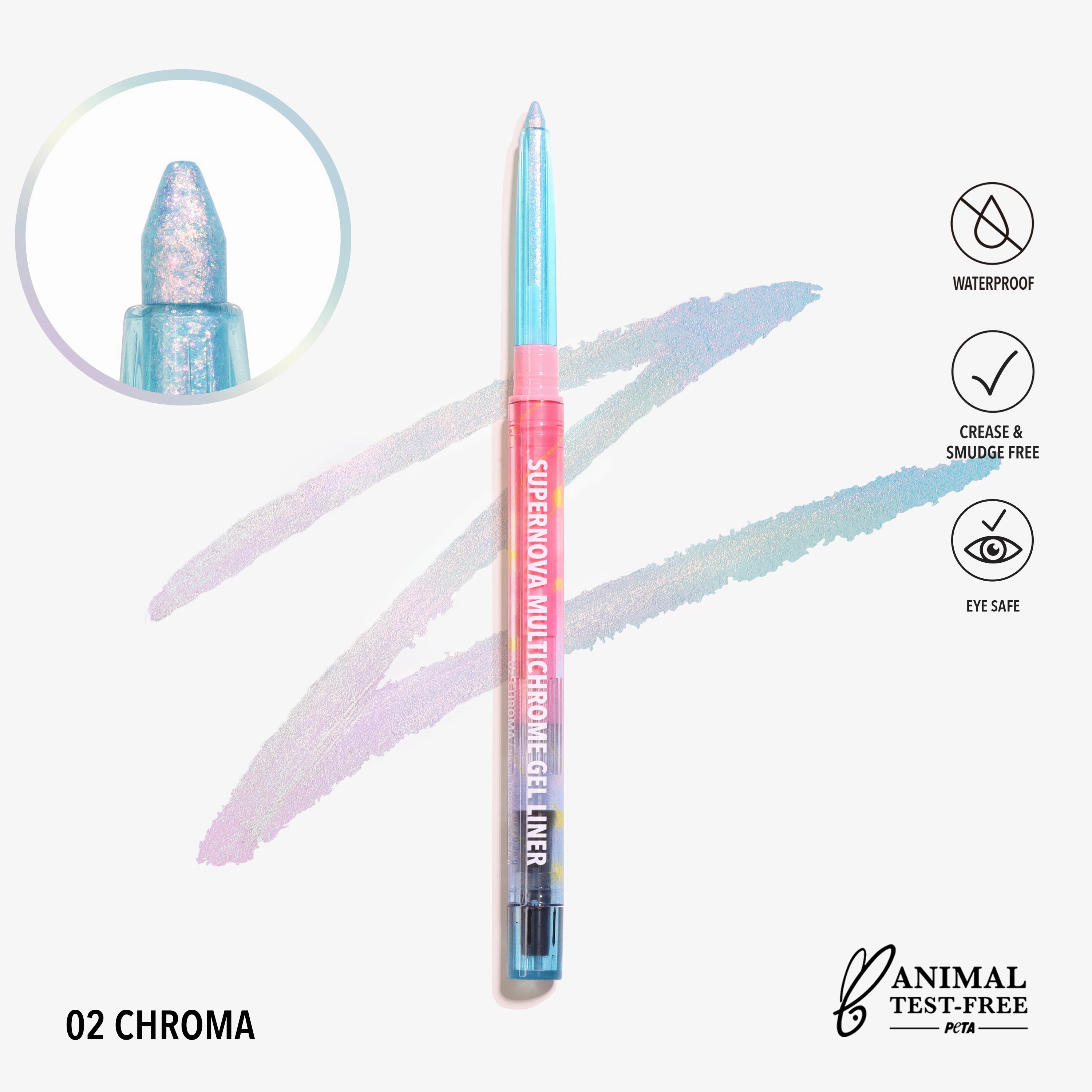 Supernova Multichrome Gel Liner (002, Chroma)