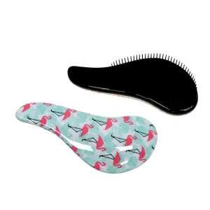SwissCare Detangling Hair Brush Flamingo