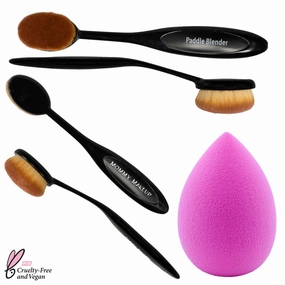 Teardrop Blender Sponge   Paddle Blender Brush