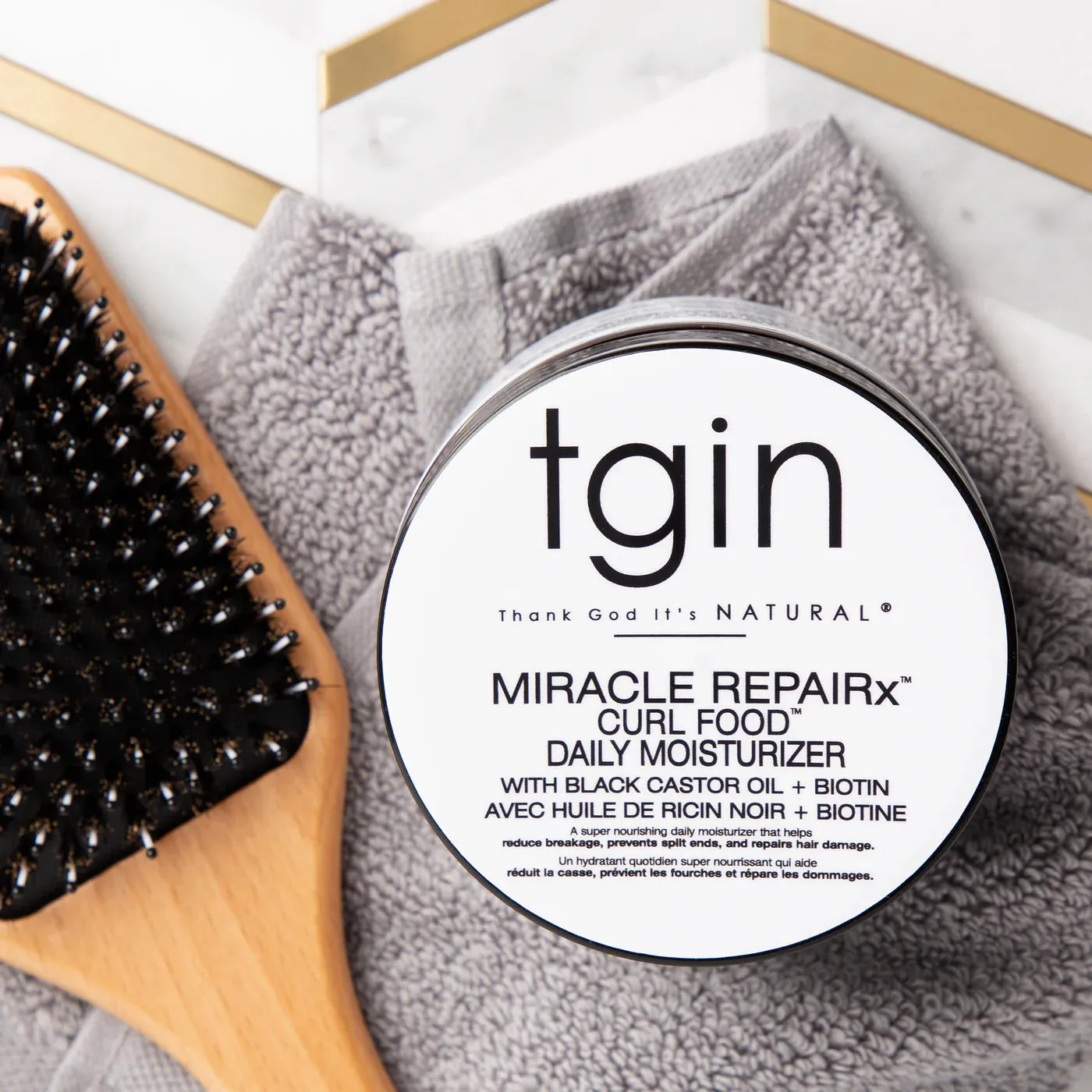 TGIN Miracle RepaiRX Curl Food Daily Moisturizer - 12 oz