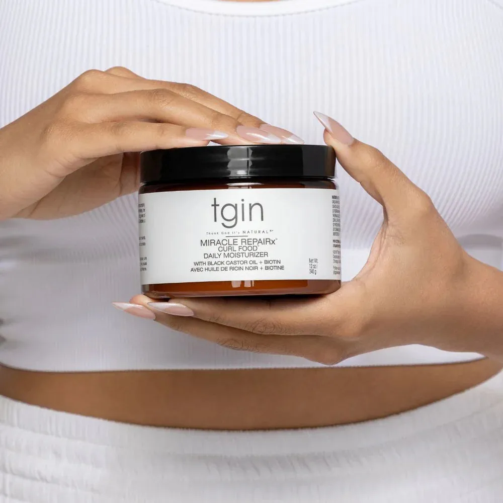 TGIN Miracle RepaiRX Curl Food Daily Moisturizer - 12 oz