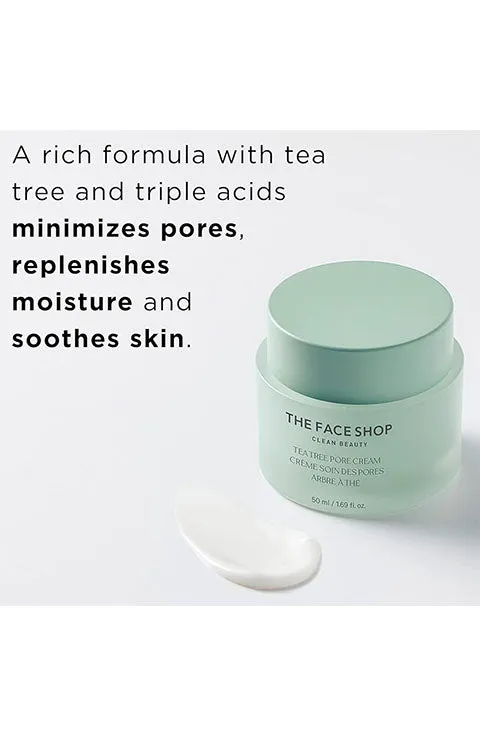 [THE FACE SHOP] Tea Tree Pore Cream(50Ml/1.69fl.oz)