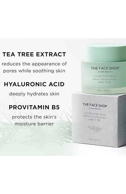 [THE FACE SHOP] Tea Tree Pore Cream(50Ml/1.69fl.oz)