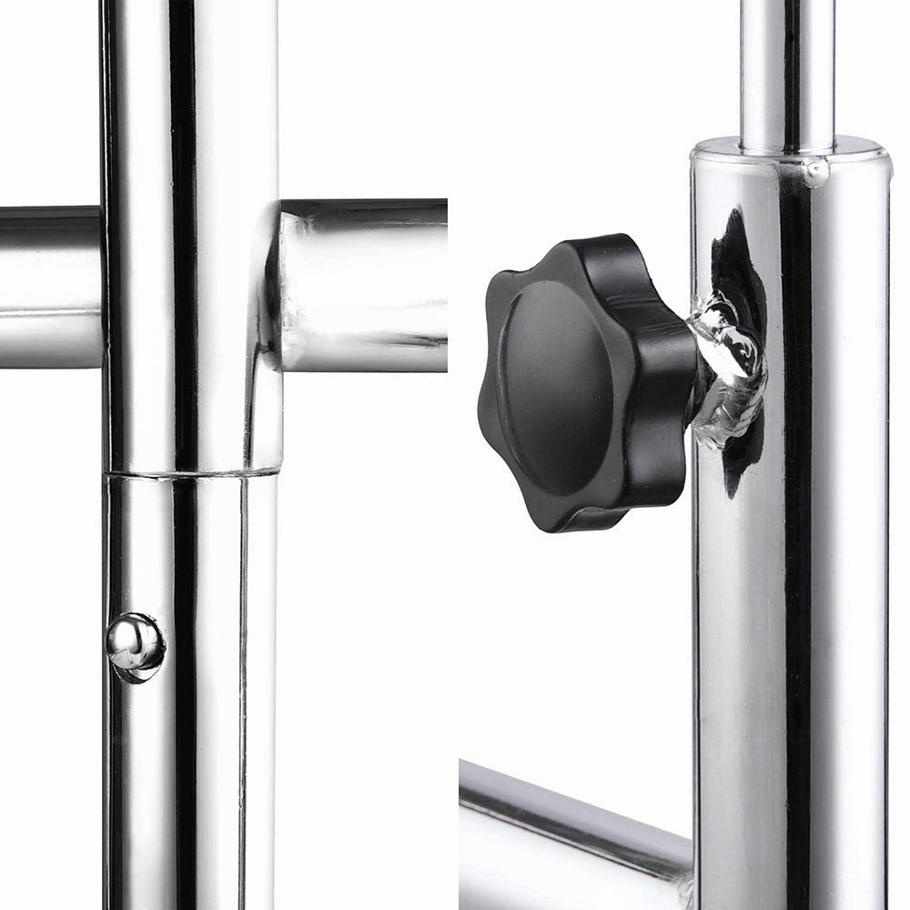 TheLAShop Mayo Instrument Stand with Removable Tray Double Post